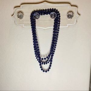 Navy Necklace